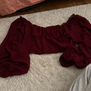 Women’s perfect condition cropped shirt with zipper on the side